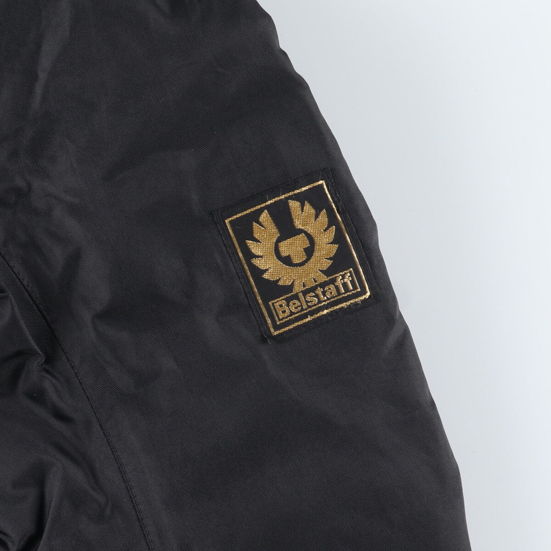 Vintage 1990'S Belstaff XL500 Trialmaster padded puffer jacket, made in the UK, size M. Polyurethane Coated Nylon black type Vintage Second Hand