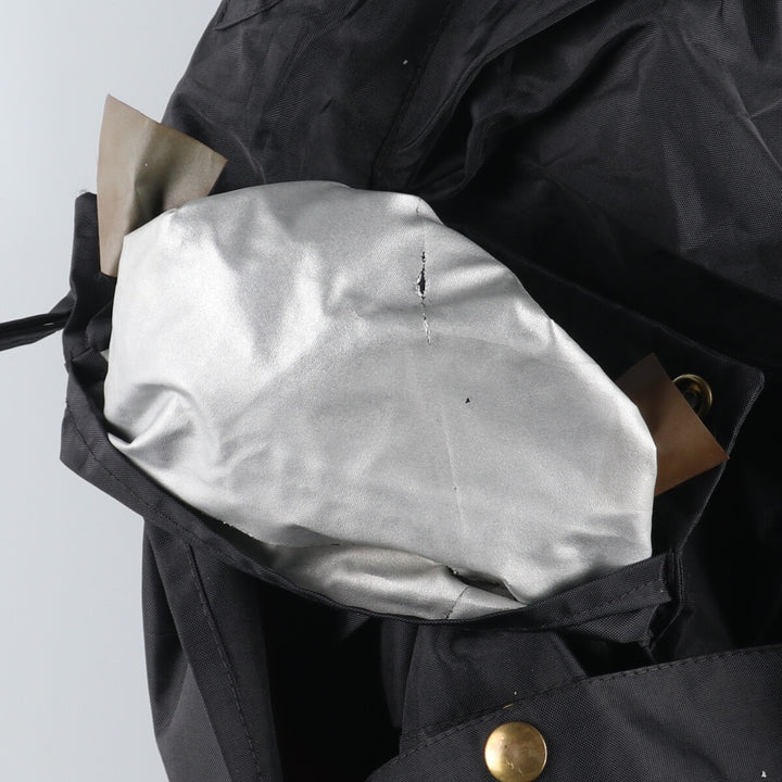 Vintage 1990'S Belstaff XL500 Trialmaster padded puffer jacket, made in the UK, size M. Polyurethane Coated Nylon black type Vintage Second Hand