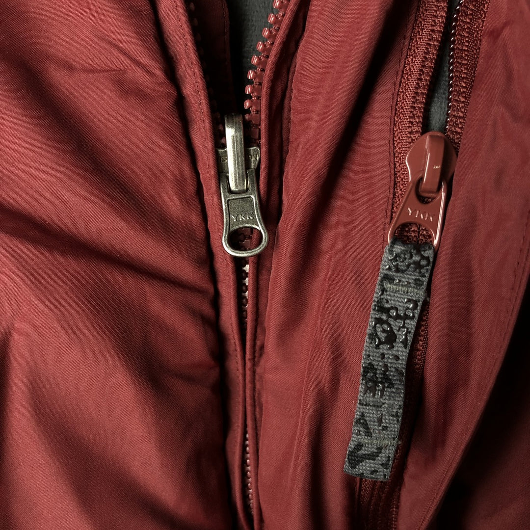 Columbia INTERCHANGE Men's Padded Puffer Jacket, Size L polyester red type Vintage Second Hand