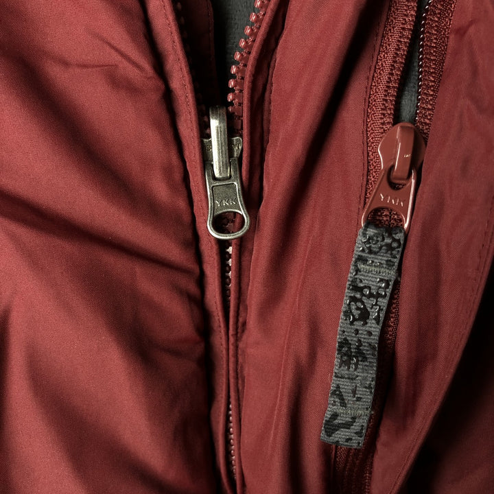 Columbia INTERCHANGE Men's Padded Puffer Jacket, Size L polyester red type Vintage Second Hand