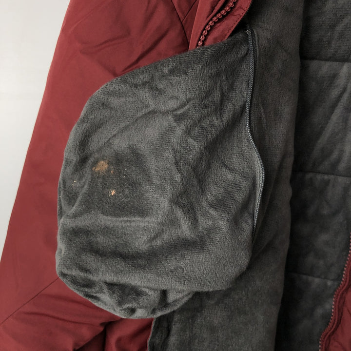 Columbia INTERCHANGE Men's Padded Puffer Jacket, Size L polyester red type Vintage Second Hand