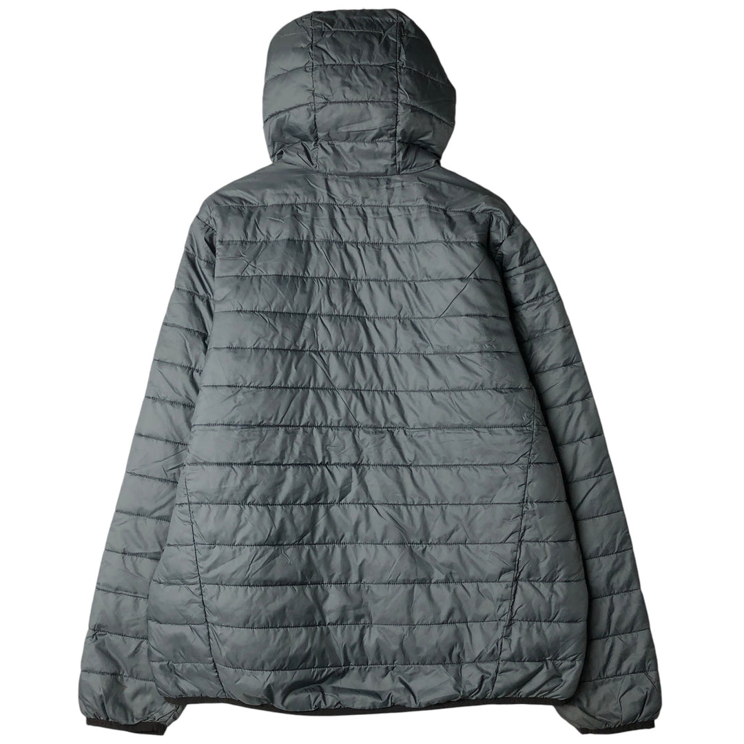 Columbia Men's Padded Puffer Jacket, Size L Nylon gray type Vintage Second Hand