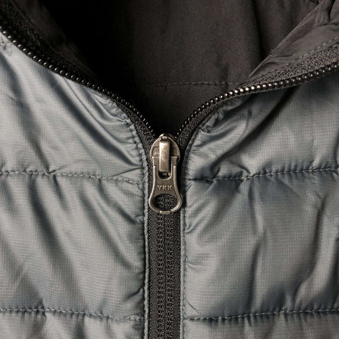 Columbia Men's Padded Puffer Jacket, Size L Nylon gray type Vintage Second Hand