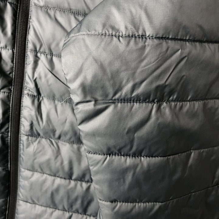 Columbia Men's Padded Puffer Jacket, Size L Nylon gray type Vintage Second Hand