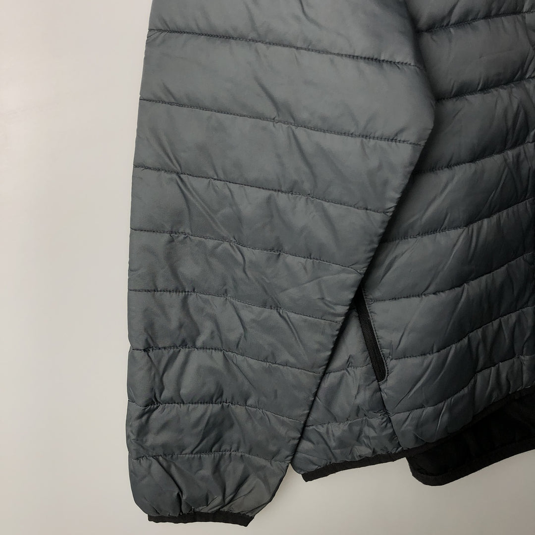Columbia Men's Padded Puffer Jacket, Size L Nylon gray type Vintage Second Hand