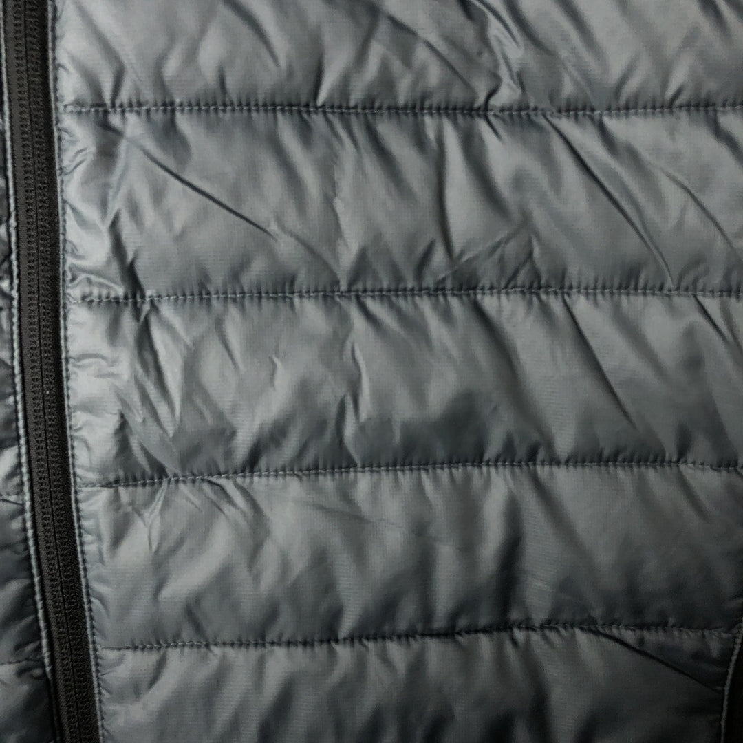 Columbia Men's Padded Puffer Jacket, Size L Nylon gray type Vintage Second Hand