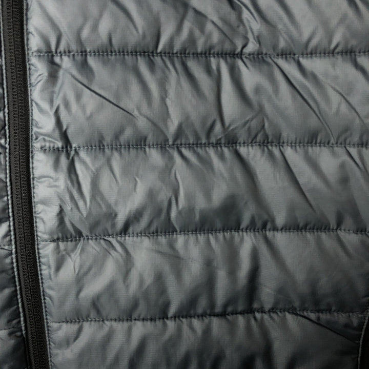 Columbia Men's Padded Puffer Jacket, Size L Nylon gray type Vintage Second Hand