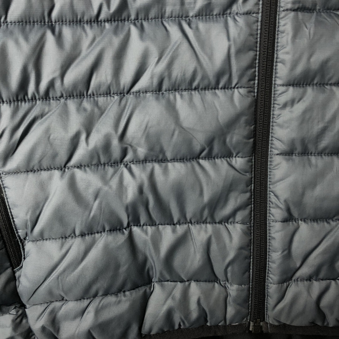 Columbia Men's Padded Puffer Jacket, Size L Nylon gray type Vintage Second Hand