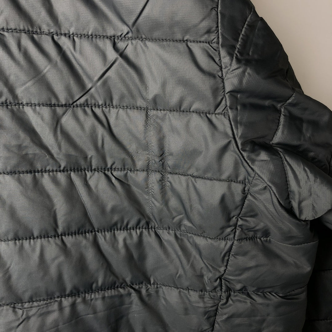 Columbia Men's Padded Puffer Jacket, Size L Nylon gray type Vintage Second Hand