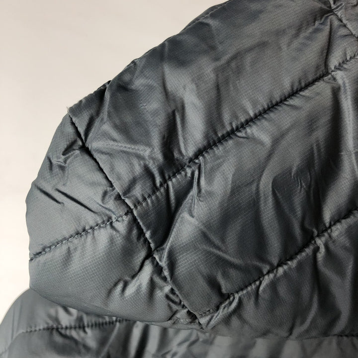 Columbia Men's Padded Puffer Jacket, Size L Nylon gray type Vintage Second Hand