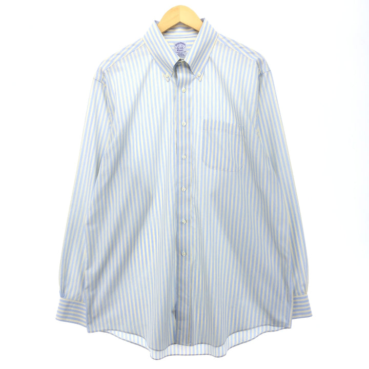 Brooks Brothers Est.1818 Long Sleeve Button-Down Striped Shirt Men's L /eaa421347