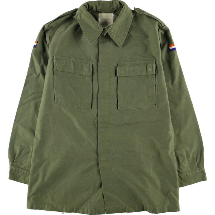 90'S Dutch military genuine military field jacket 108 men's XL vintage /eaa421383