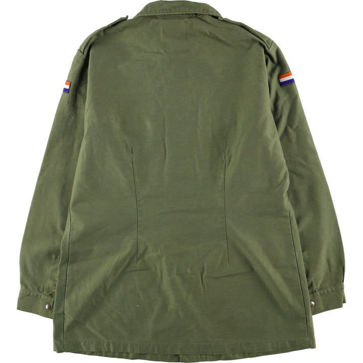 90'S Dutch military genuine military field jacket 108 men's XL vintage /eaa421383