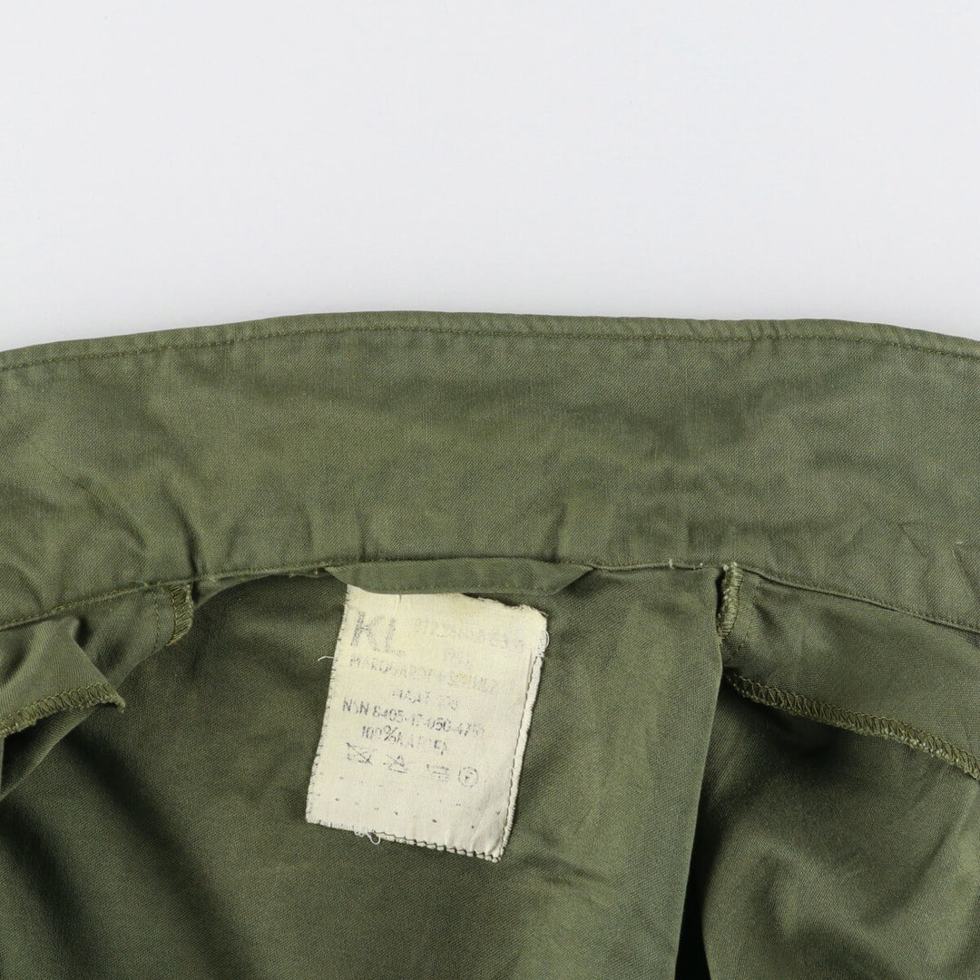 90'S Dutch military genuine military field jacket 108 men's XL vintage /eaa421383