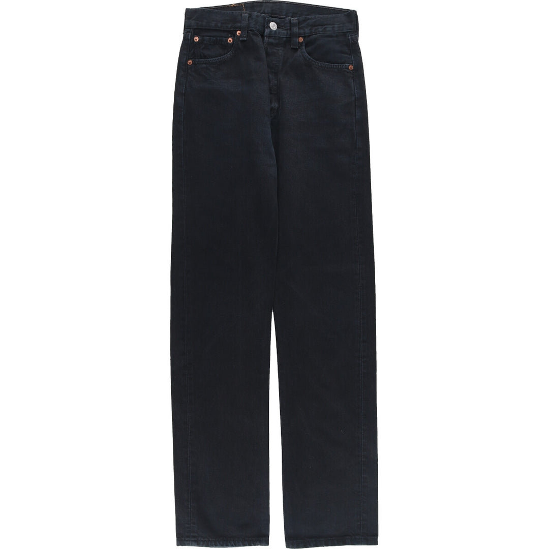 90'S Levi's 501 Black Denim Straight Denim Pants Made in USA Women's L (w28) Vintage /eaa421528