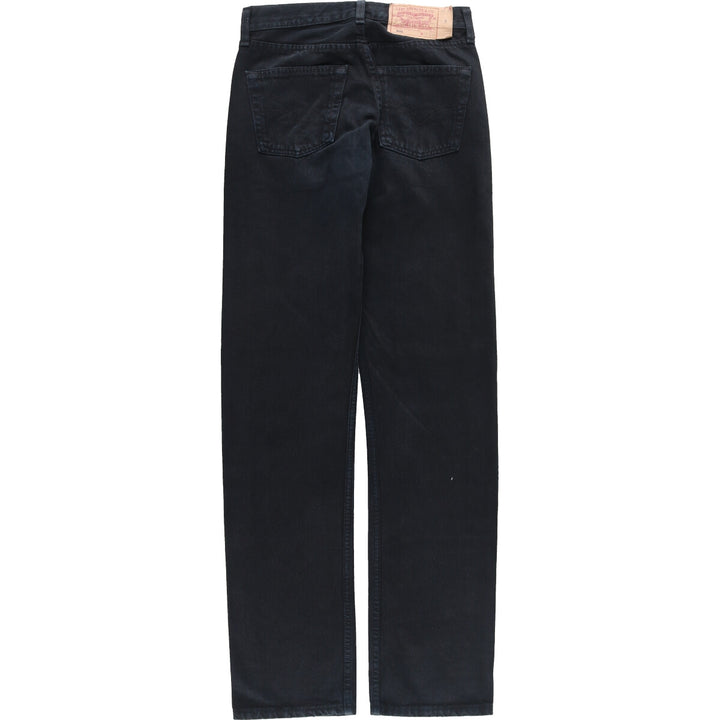 90'S Levi's 501 Black Denim Straight Denim Pants Made in USA Women's L (w28) Vintage /eaa421528