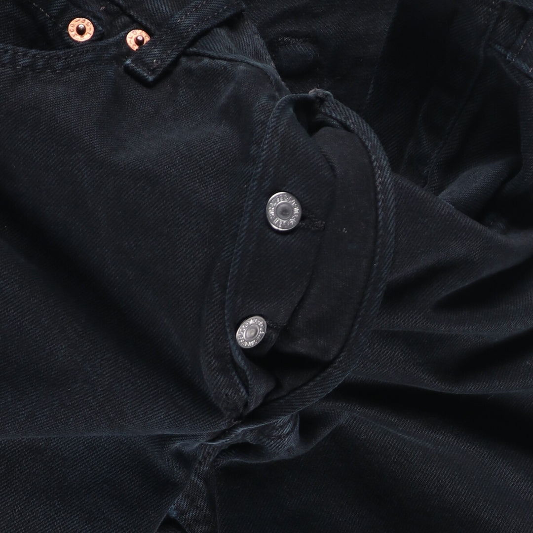 90'S Levi's 501 Black Denim Straight Denim Pants Made in USA Women's L (w28) Vintage /eaa421528