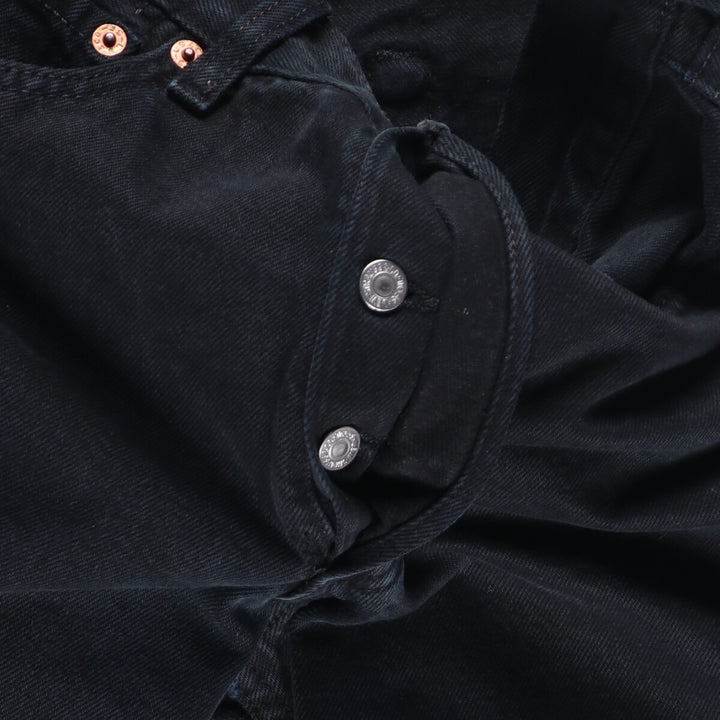 90'S Levi's 501 Black Denim Straight Denim Pants Made in USA Women's L (w28) Vintage /eaa421528