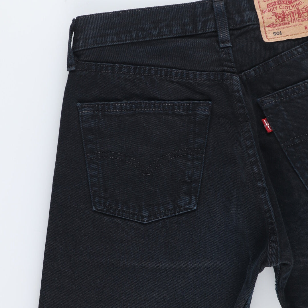 90'S Levi's 501 Black Denim Straight Denim Pants Made in USA Women's L (w28) Vintage /eaa421528