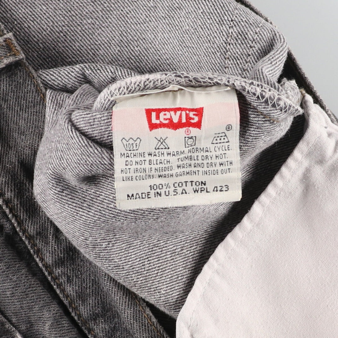 90'S Levi's 501-0658 Straight Denim Pants Made in USA Men's W33 Vintage /eaa421529