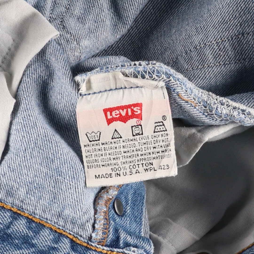 90'S Levi's 1501-0117 Straight Denim Pants Made in USA Men's W35 Vintage /eaa421549