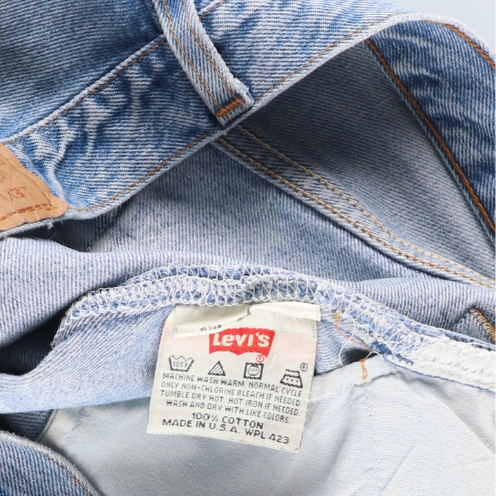 90'S Levi's 501-0193 Tapered Denim Pants Made in USA Men's W35 Vintage /eaa421551