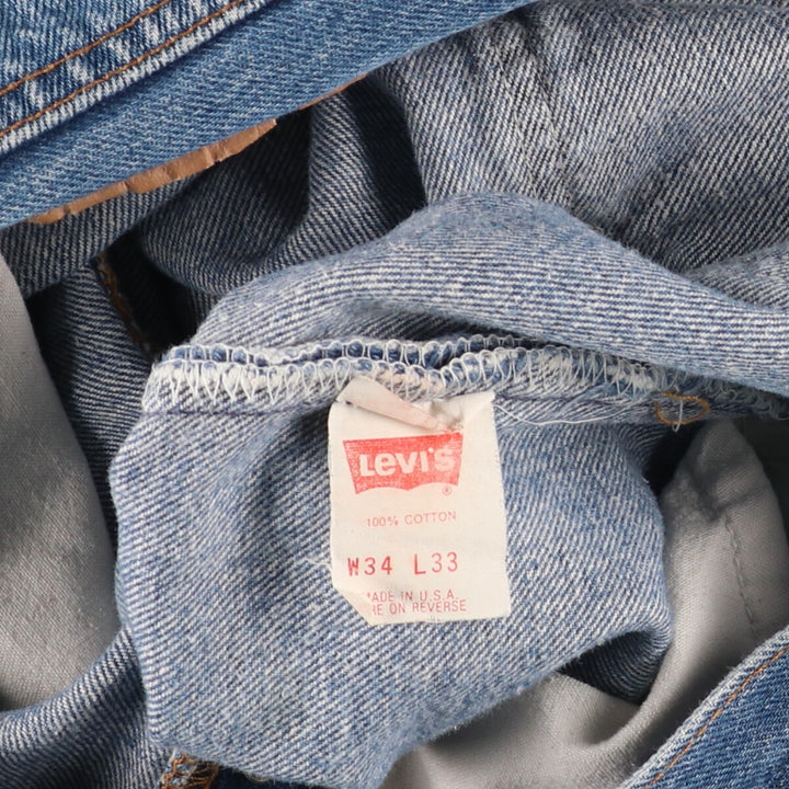 90'S Levi's 501-0000 Straight Denim Pants Made in USA Men's W32 Vintage /eaa421554