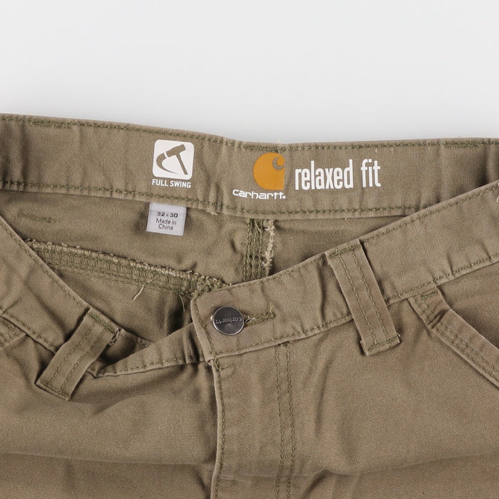 Carhartt Relaxed Fit Duck Work Pants for Men, Size W33 / eaa421583