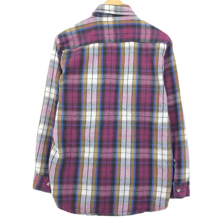 90'S Five Brother Long Sleeve Heavy Flannel Check Shirt Men's Medium Vintage /eaa421632