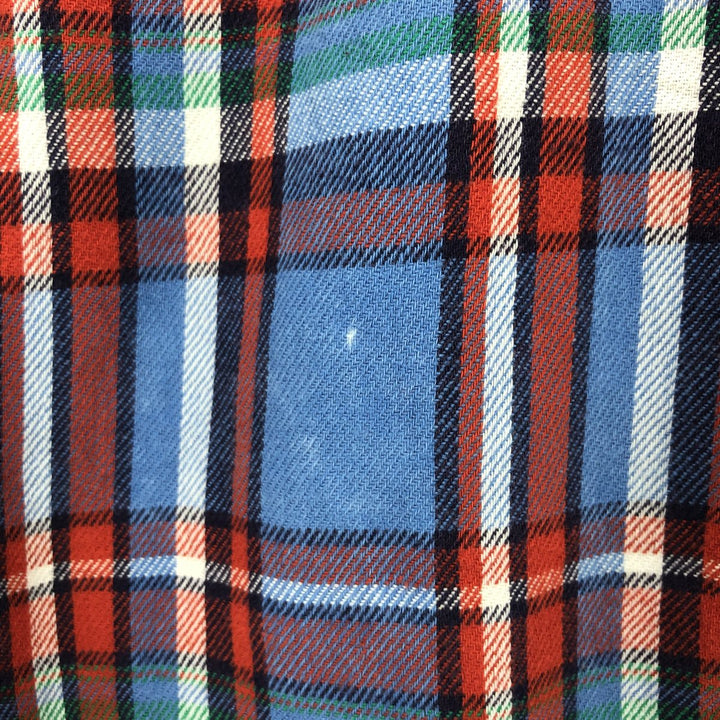 Ralph Lauren POLO RALPH LAUREN Long Sleeve Light Flannel Check Shirt Men's M /eaa421651