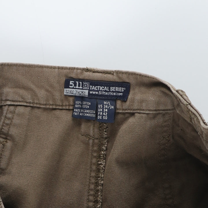 Civilian 5.11 TACTICAL Military Cargo Pants Men's W34 / eaa421669