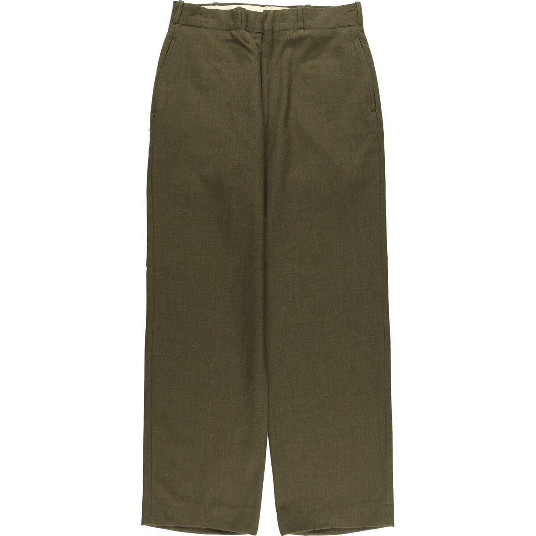 1960'S US military dress pants, slacks, made in USA, W33L34, men's w32 equivalent, vintage /eaa421675
