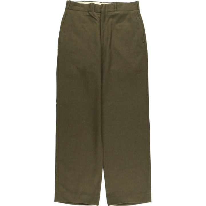 1960'S US military dress pants, slacks, made in USA, W33L34, men's w32 equivalent, vintage /eaa421675