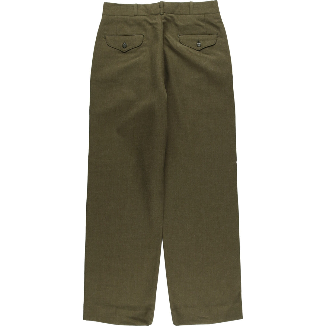 1960'S US military dress pants, slacks, made in USA, W33L34, men's w32 equivalent, vintage /eaa421675