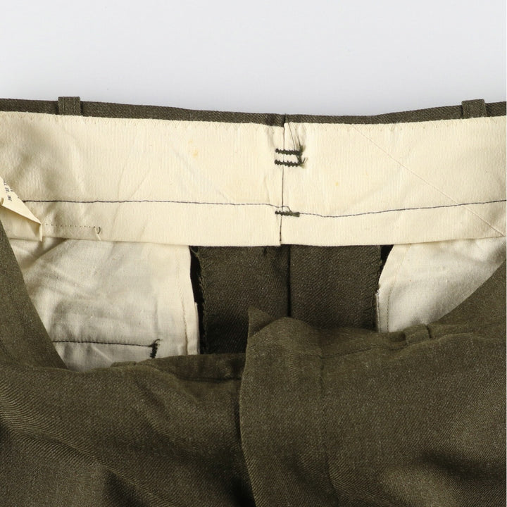 1960'S US military dress pants, slacks, made in USA, W33L34, men's w32 equivalent, vintage /eaa421675