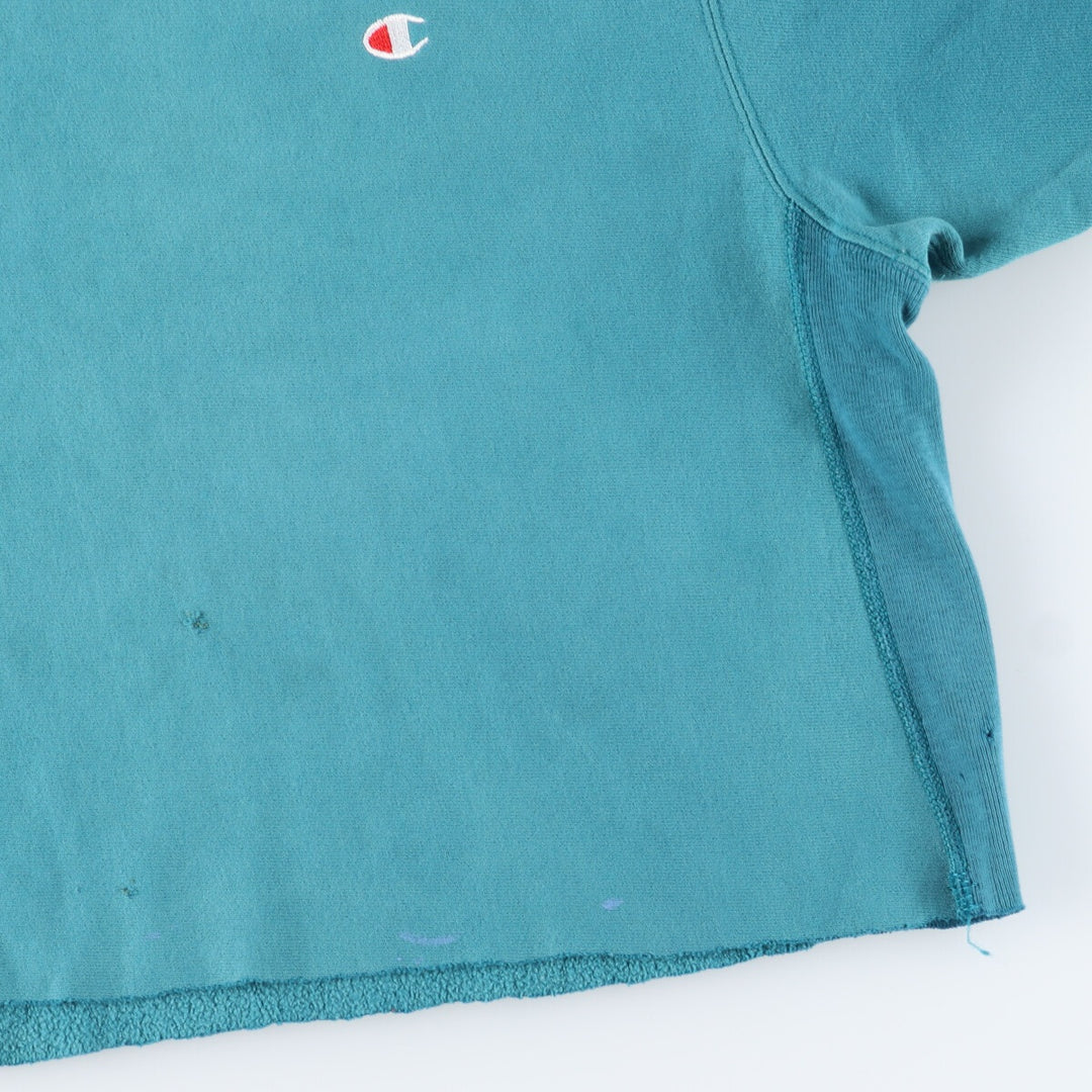 Champion REVERSE WEAVE Reverse Weave Embroidered Tag One Point Logo Sweatshirt Trainer Women's M /eaa421709