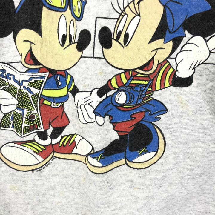 90'S Mickey Mouse MINNIE MOUSE Minnie Mouse character sweatshirt, made in USA, women's L, vintage /eaa421733