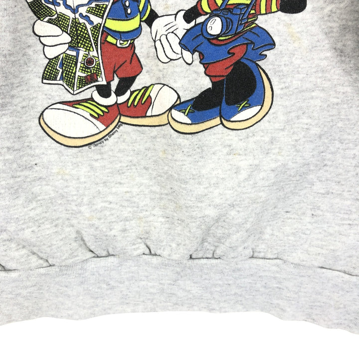 90'S Mickey Mouse MINNIE MOUSE Minnie Mouse character sweatshirt, made in USA, women's L, vintage /eaa421733