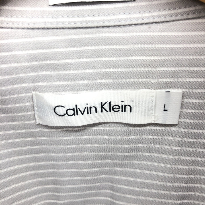 Calvin Klein Long Sleeve Striped Shirt Men's L /eaa421817