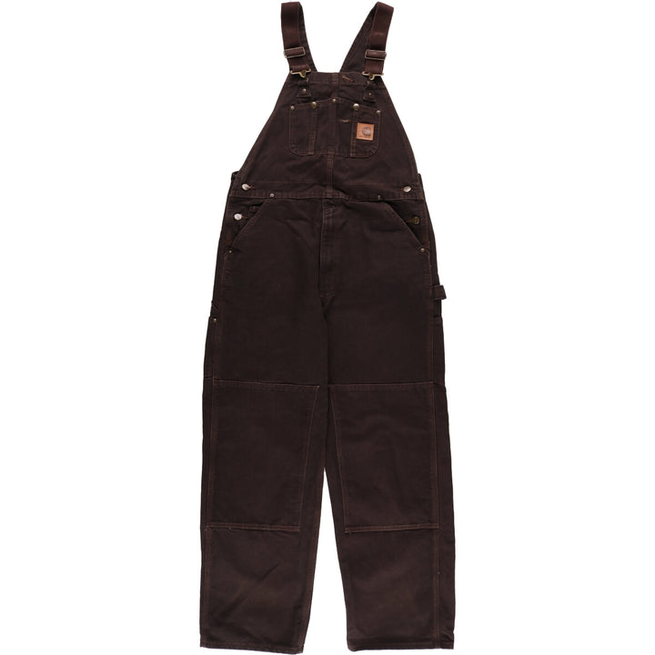 Carhartt Double Knee Duck Overalls Men's W38 equivalent / eaa421915