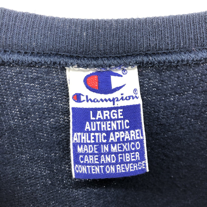 90'S Champion Authentic Athletic Apparel College Sweatshirt, Trainer, Men's, Size L, Vintage /eaa421927