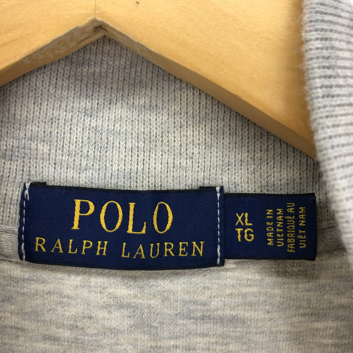 Ralph Lauren POLO RALPH LAUREN Cotton knit half zip sweater Men's XL /eaa422063