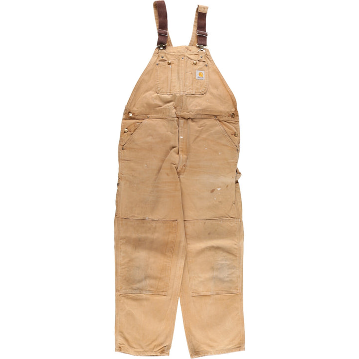 Carhartt Double Knee Duck Overalls Men's W39 equivalent / eaa422081