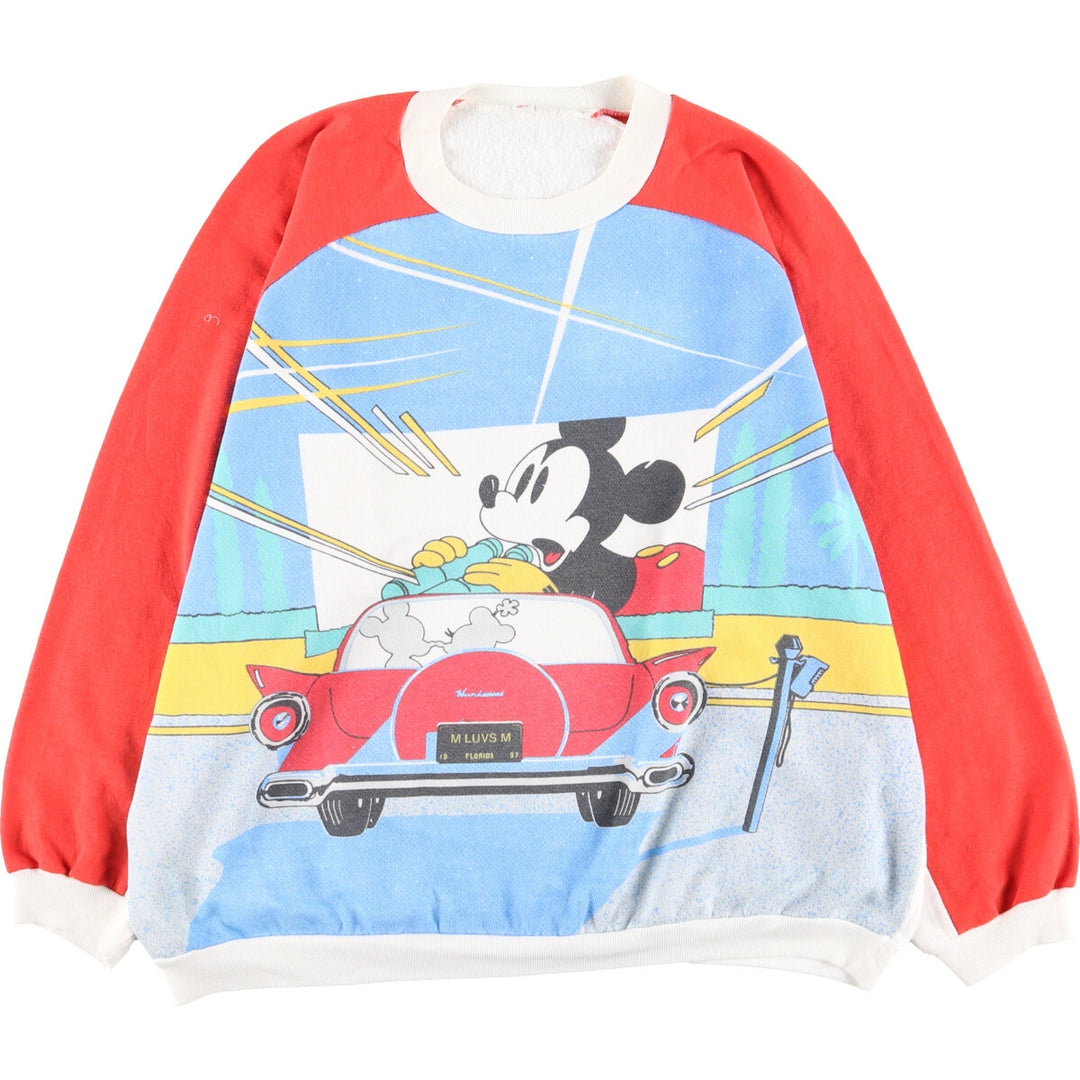 90'S MICKEY MOUSE Mickey Mouse character sweatshirt, women's XL, vintage /eaa422091