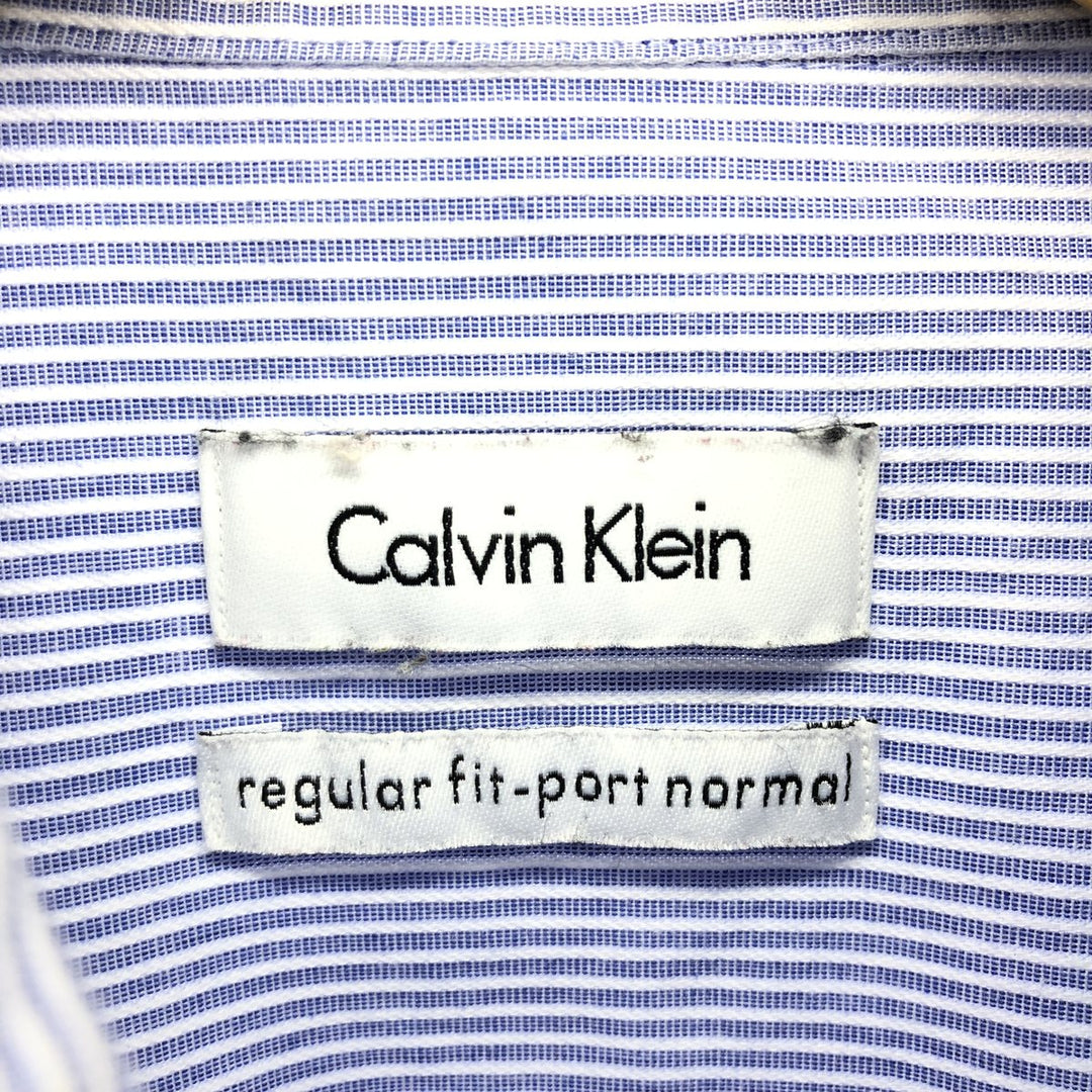 Calvin Klein Long Sleeve Striped Shirt Men's L /eaa422125