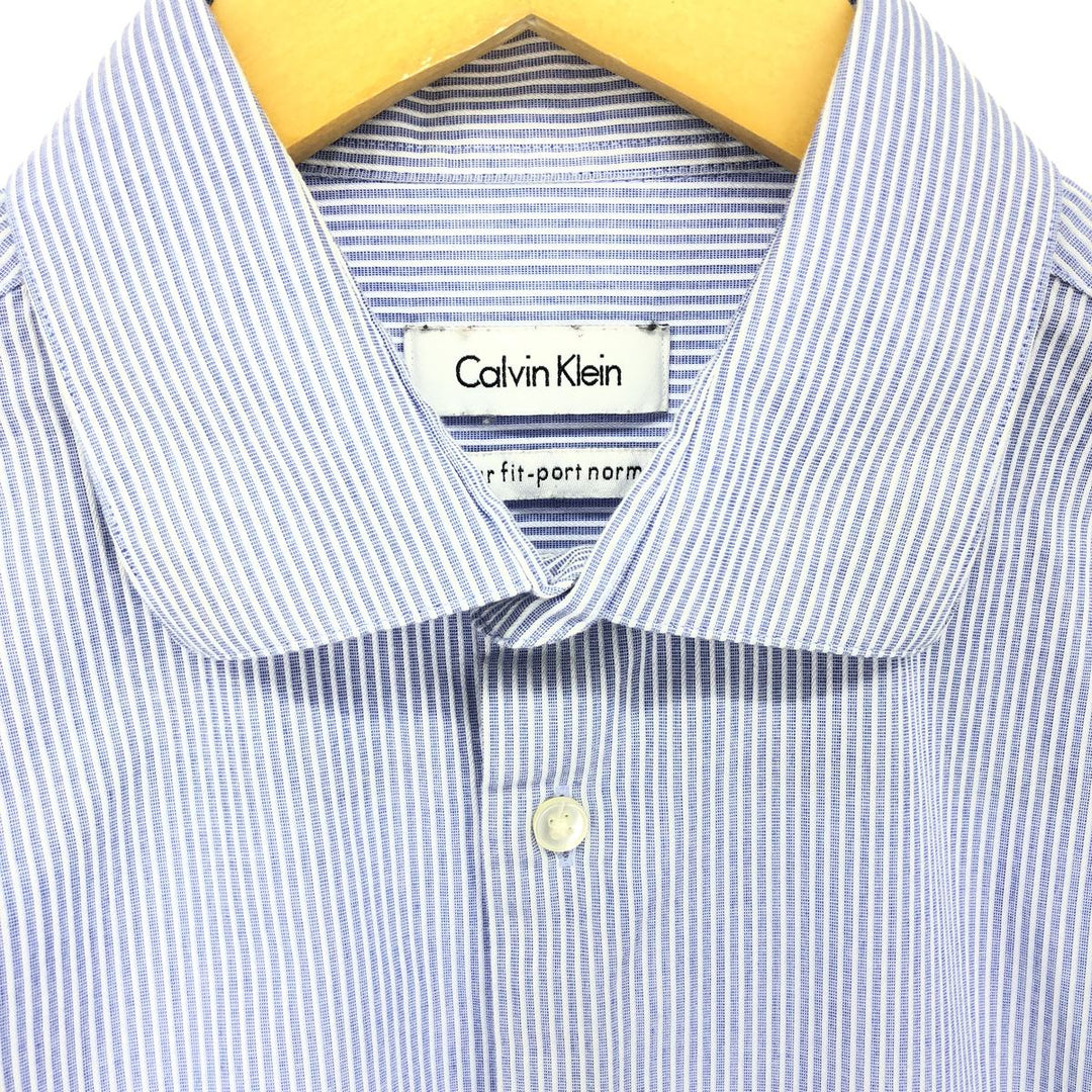 Calvin Klein Long Sleeve Striped Shirt Men's L /eaa422125