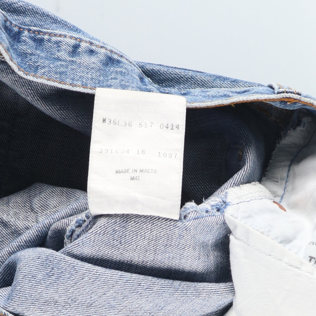 90'S Levi's 517-0414 Tapered Denim Pants Men's W36 Vintage /eaa422168