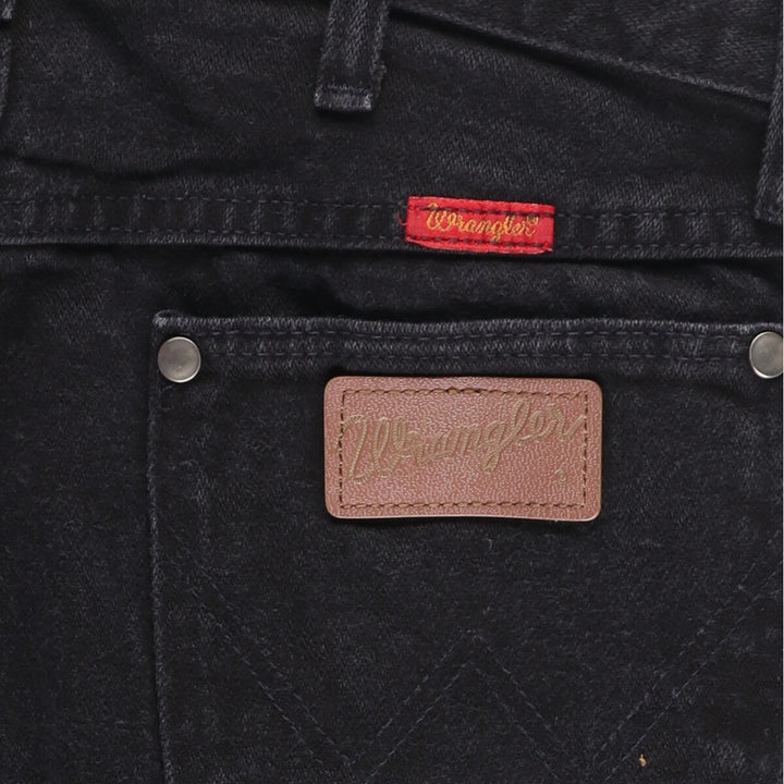 90'S Wrangler 14MWZWK Black Denim Tapered Denim Pants Made in USA Women's XL (w32) Vintage /eaa422176