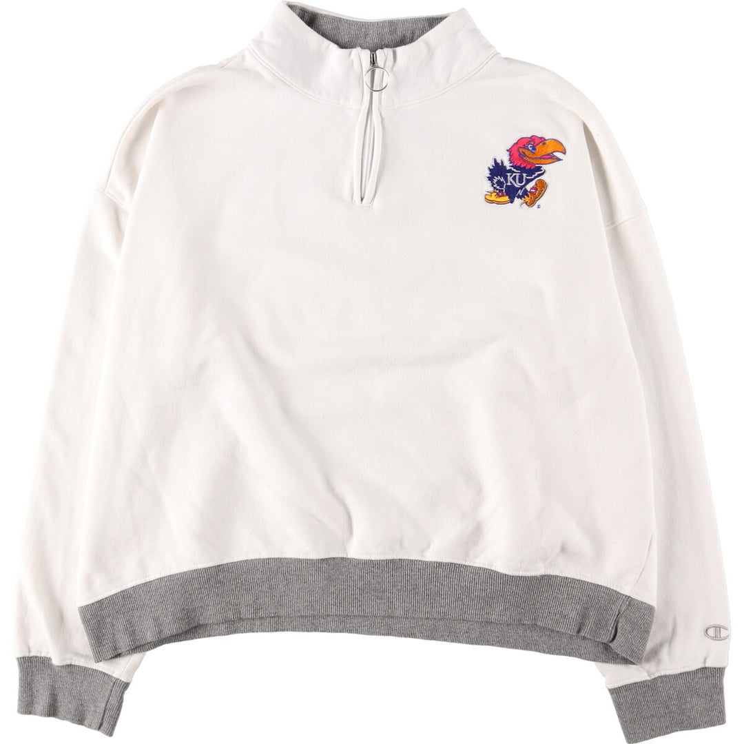 Champion Half Zip College Character Sweatshirt Trainer Women's XXL /eaa422393