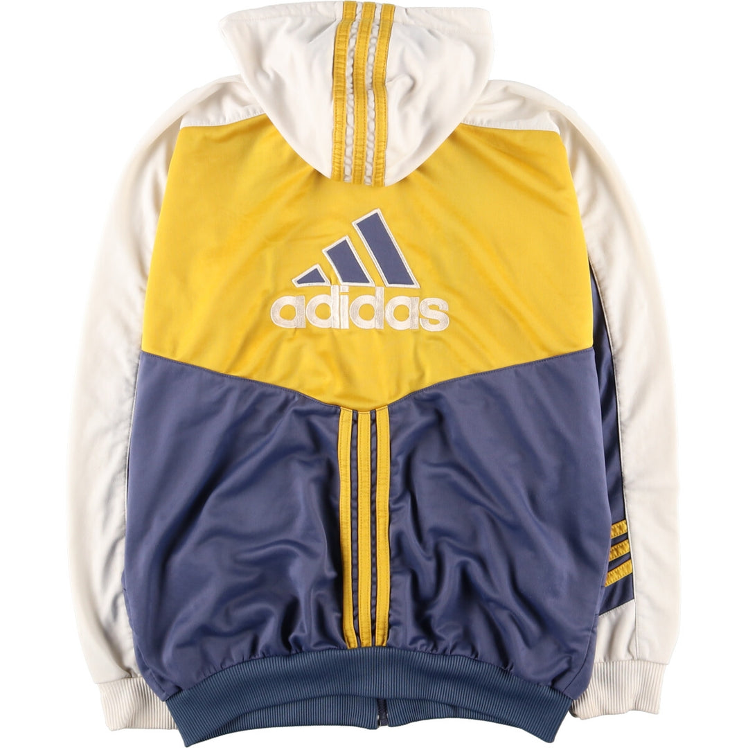 90'S Adidas Jersey Hoodie Track Jacket Men's M Vintage / eaa422470